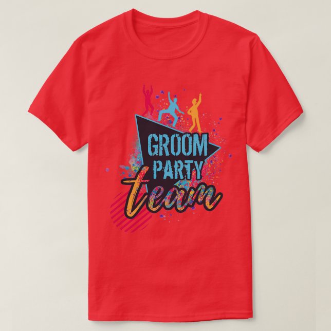 Camiseta Equipe II do Groomx27s (Frente do Design)