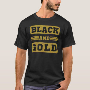 Camiseta Equipe inicial do Dia de Futebol das Víbias Negras