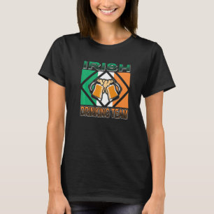 Camiseta Equipe Irlandesa de Bebida Festa de Cerveja Irland