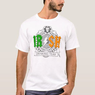 Camiseta Equipe irlandesa do bebendo