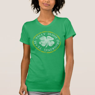 Camiseta Equipe irlandesa do bebendo de Kelly