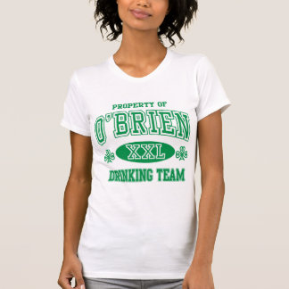 Camiseta Equipe irlandesa do bebendo de O'Brien