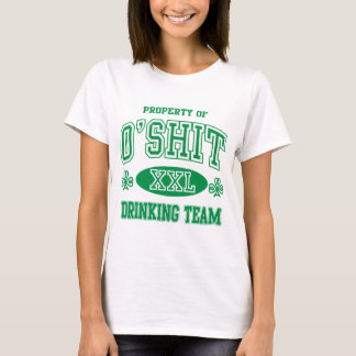 Camiseta Equipe irlandesa do bebendo de O'Shit