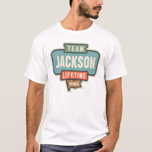Camiseta Equipe Jackson Lifetime Member Name Jackson