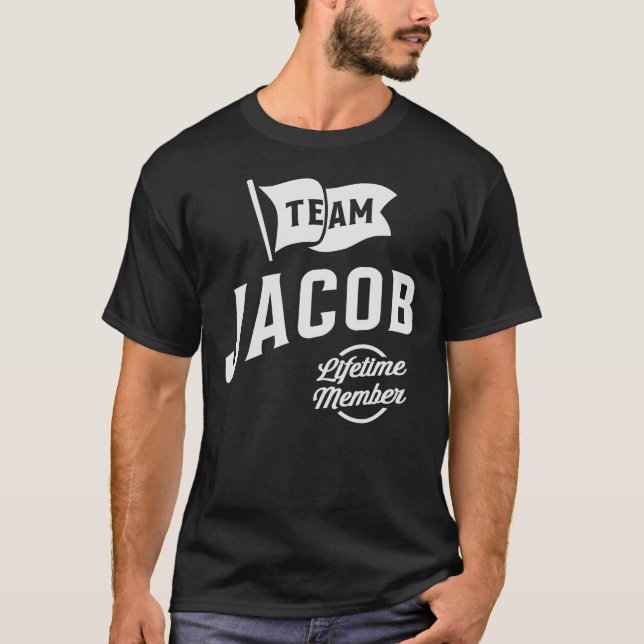 Camiseta Equipe Jacob Lifetime Member Name Jacob (Frente)