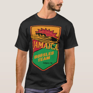 Camiseta Equipe jamaicana de Bobsled com Legal Corrida Clá