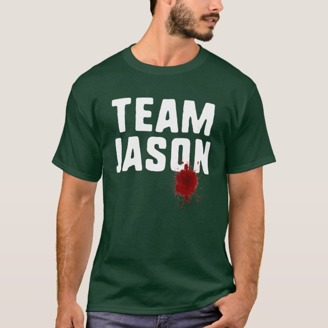 Camiseta Equipe Jason engraçado (Frente)