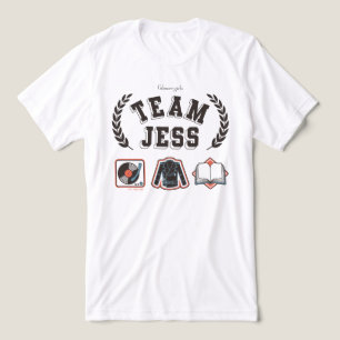 Camiseta Equipe Jess Gilmore Girls Design