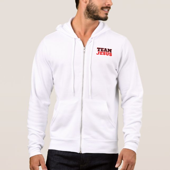 Camiseta Equipe Jesus Christian Faith Hoodie (Frente)