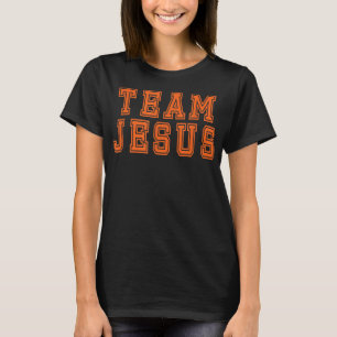 Camiseta Equipe Jesus Cristo Cristão Religioso Faith Chri