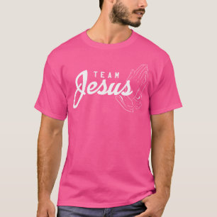 Camiseta Equipe Jesus Cristo Religião Fé Deus Cristo Cathol