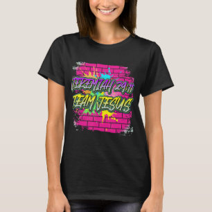Camiseta Equipe Jesus Fé Religiosa Humorista