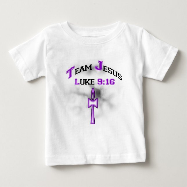 Camiseta Equipe Jesus Luke 916 (Frente)
