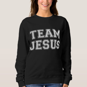 Camiseta Equipe Jesus Mulheres Crianças Diversão Cristã