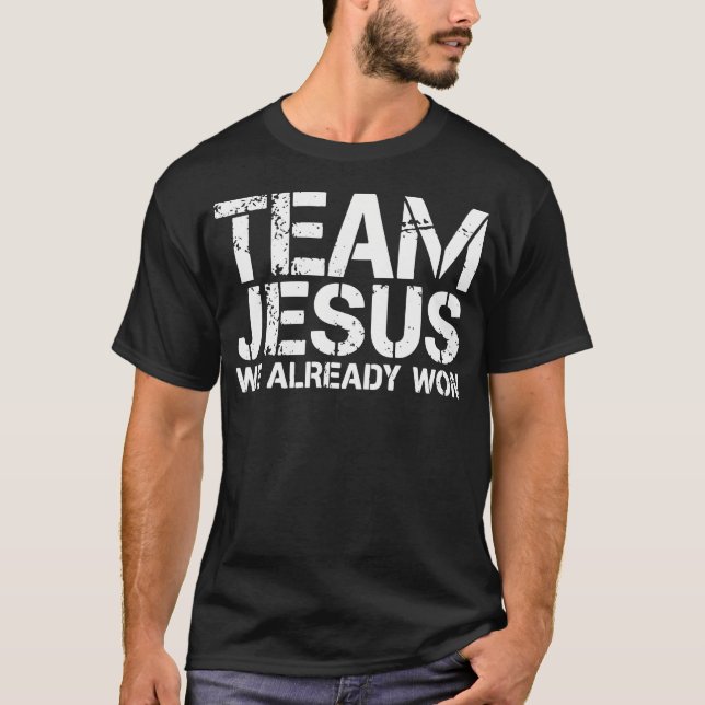Camiseta Equipe Jesus Nós Já (Frente)