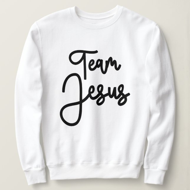 Camiseta Equipe Jesus Unida em Fé e Amor (Frente do Design)