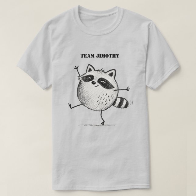 Camiseta Equipe Jimothy (Frente do Design)