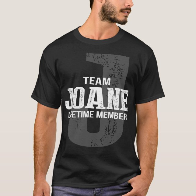 Camiseta Equipe JOANE membro da vida (Frente)