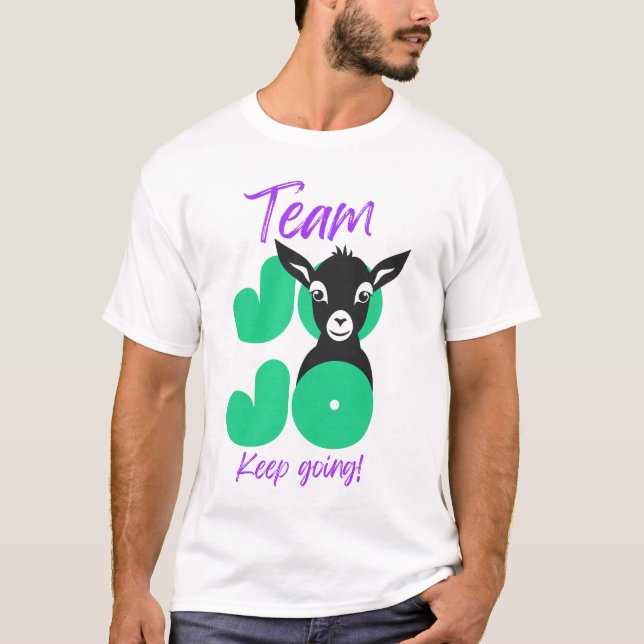 Camiseta Equipe Jojo - Mens (Frente)