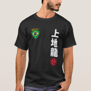 Camiseta Equipe Karate Uechi Ryu Bandeira do Brasil Artes M