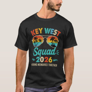 Camiseta Equipe Key West Squad 2026 Férias Amigos Família C