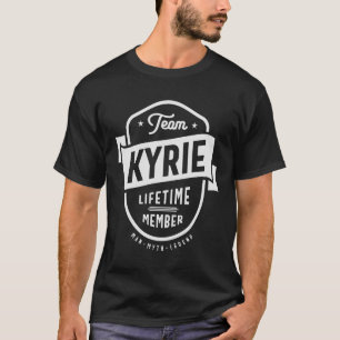 Camiseta Equipe Kyrie Lifetime Membro Funny Nome Kyrie