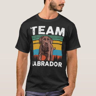 Camiseta Equipe Labrador - Cachorro do Retriever