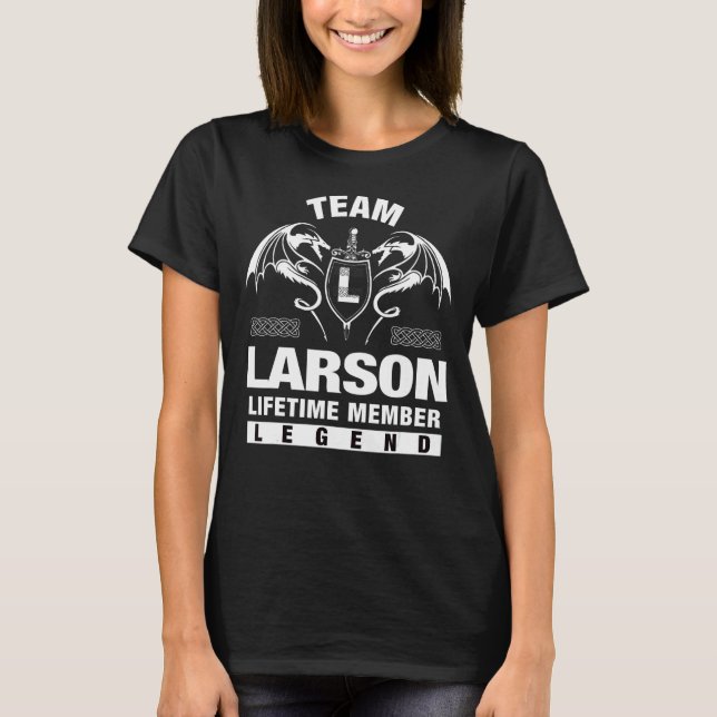 Camiseta Equipe Larson Lifetime Member (Frente)