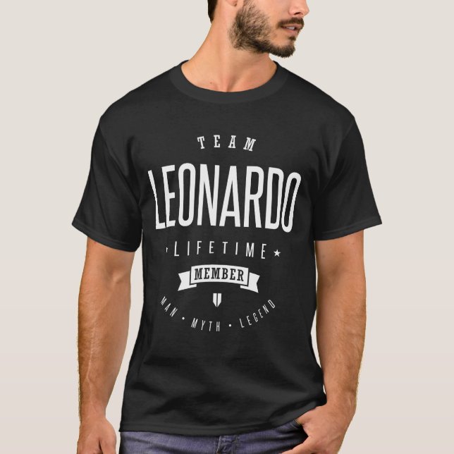 Camiseta Equipe Leonardo (Frente)