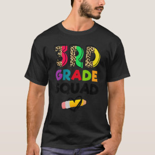 Camiseta Equipe Leopardo da Turma do 3º Ano Professores do 