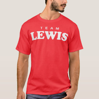 Camiseta Equipe Lewis Sobrenome Personalizado Noiva Noivo F