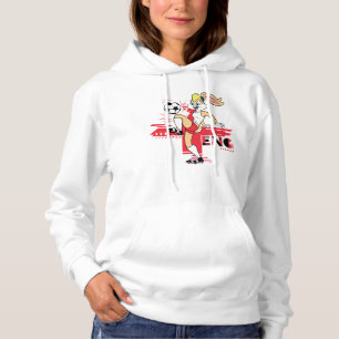 Camiseta Equipe Lola Bunny Inglaterra Futebol Gráfico