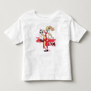 Camiseta Equipe Lola Bunny Inglaterra Gráfico de Futebol