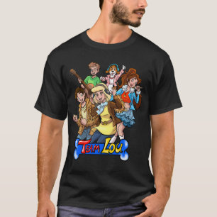 Camiseta Equipe Lou Rock Band - Grupo de Amigos Musicais Ar