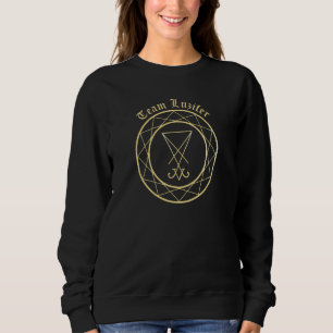 Camiseta equipe Lúcifer Satanás Baphomet Diabo