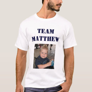 Camiseta Equipe Matthew - homem adulto