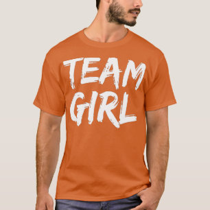 Camiseta Equipe Menina Chá de fraldas Sexo Festa 1
