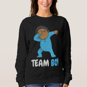 Camiseta Equipe Menino Gênero Revela Homens Mulheres Legal 