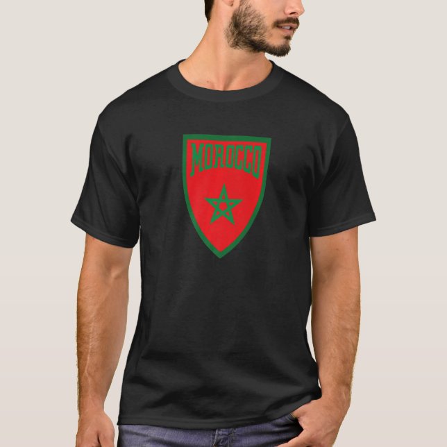 Camiseta Equipe Nacional de Marrocos 1 (Frente)