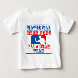Camiseta Equipe nacional de Pong da cerveja