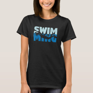 Camiseta Equipe Nadadora Nadadora Piscina Nadadora Nadando 