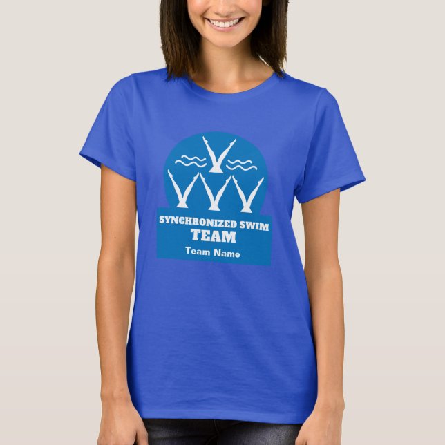 Camiseta Equipe Nadadora Sincronizada (Frente)