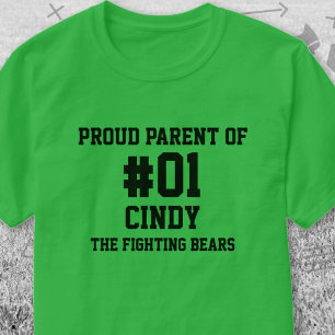 Camiseta Equipe Negra Verde Baseball