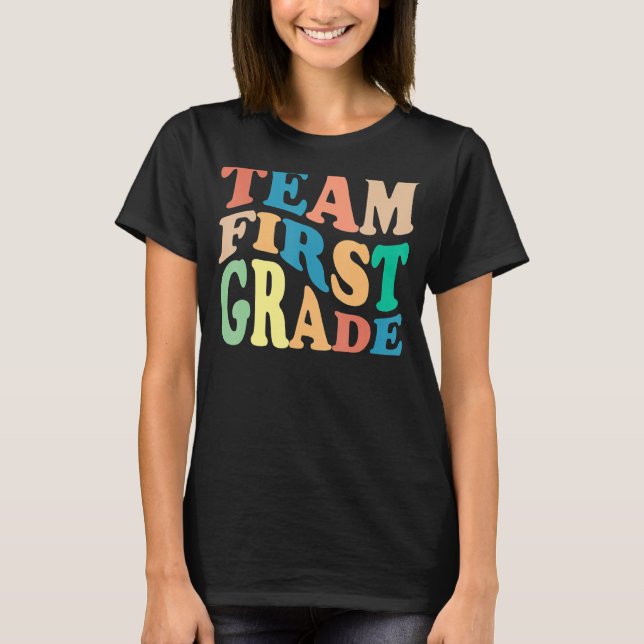 Camiseta Equipe No Primeiro Grau, 1rua De Volta Para Profes (Frente)