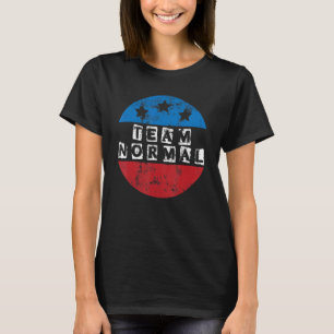 Camiseta Equipe Normal Americana Bandeira Trendy Sarcastic