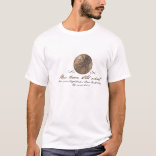 Camiseta Equipe nova. Escola velha