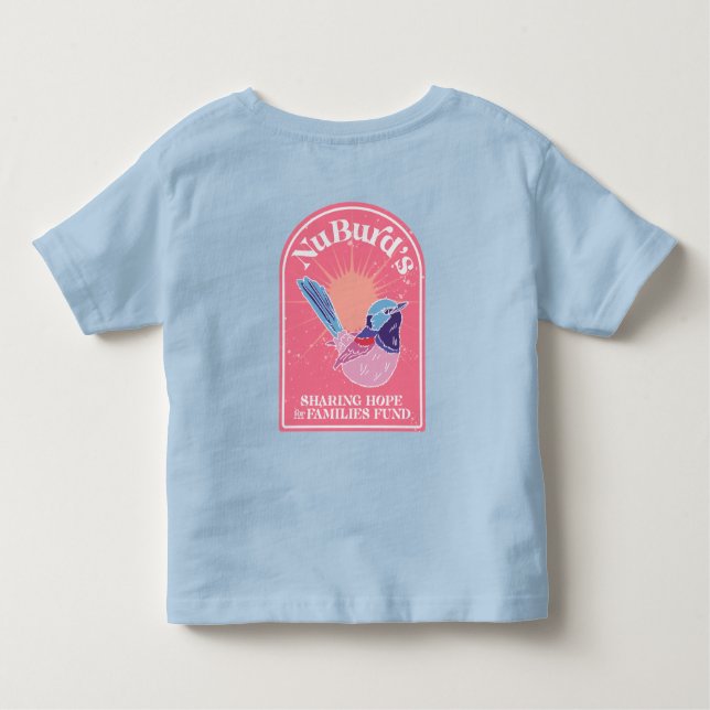 Camiseta Equipe NuBurd Toddler Tee - Azul (Verso)
