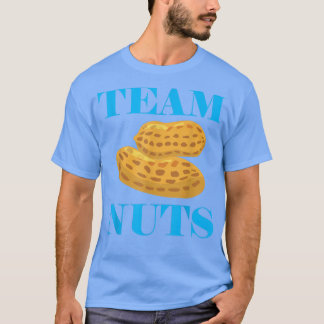 Camiseta Equipe NutsTeam Boy Engraçado Revelação de Gênero