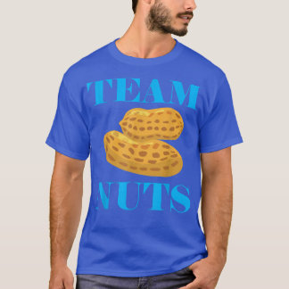 Camiseta Equipe NutsTeam Boy Engraçado Revelação de Gênero