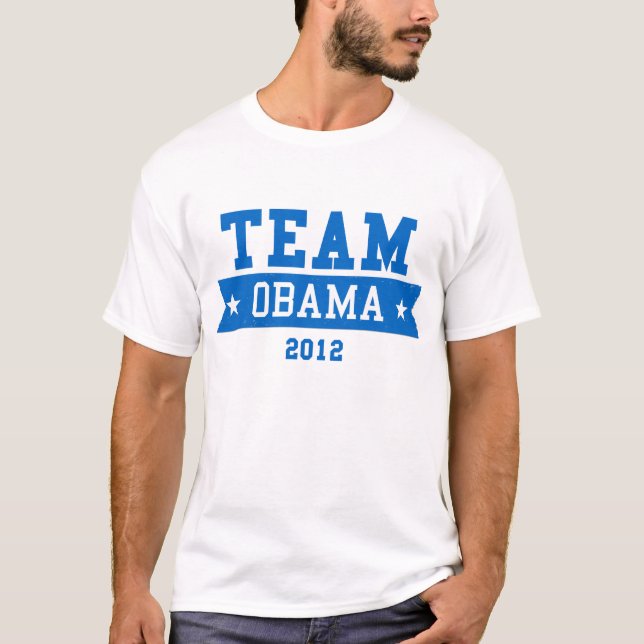 CAMISETA EQUIPE OBAMA 2012 (Frente)